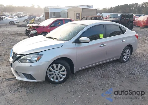 2019 Nissan Sentra S z USA, uszkodzony, nr VIN 3N1AB7AP9KY224012